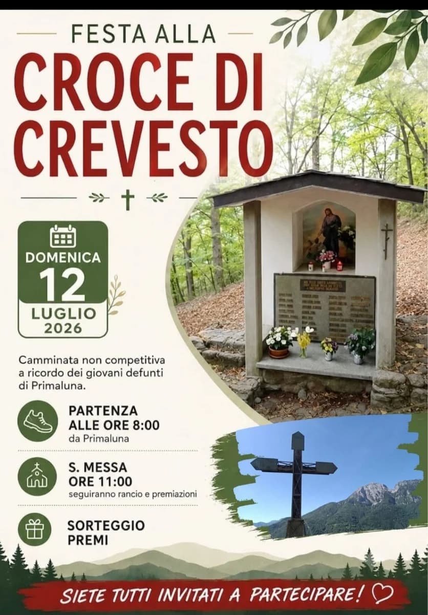Festa alla Croce di Crevesto