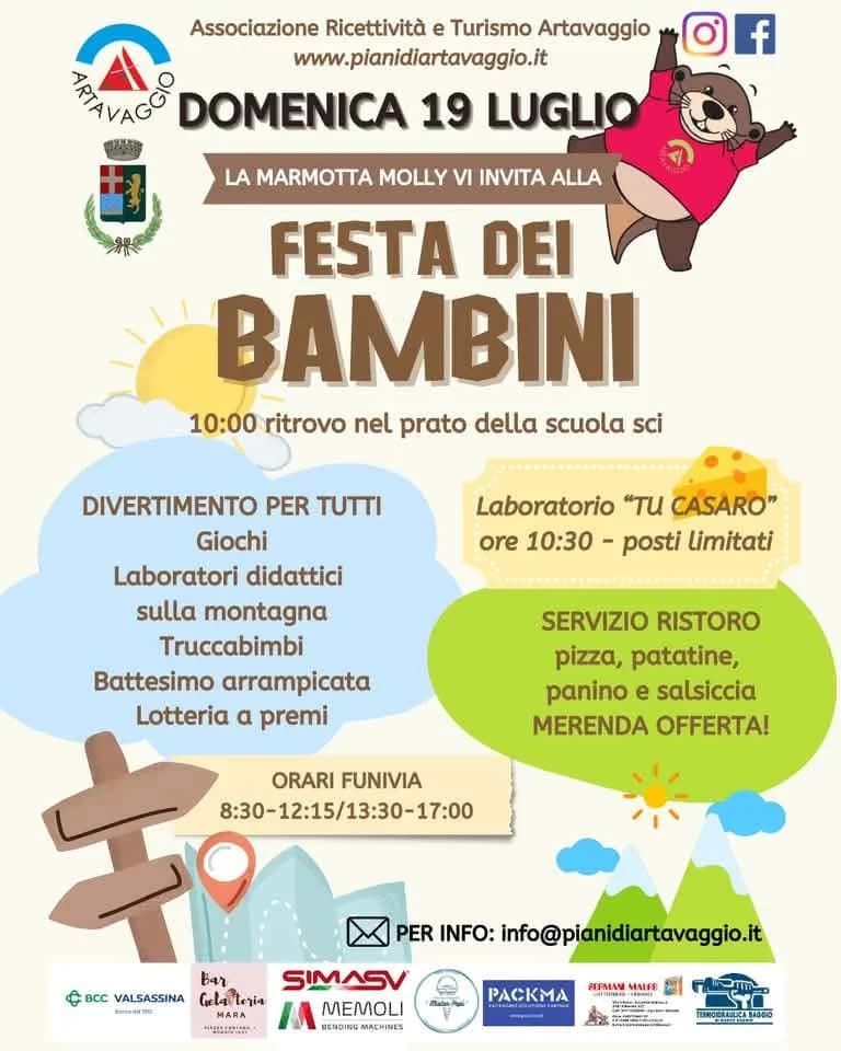 Festa dei Bambini Artavaggio