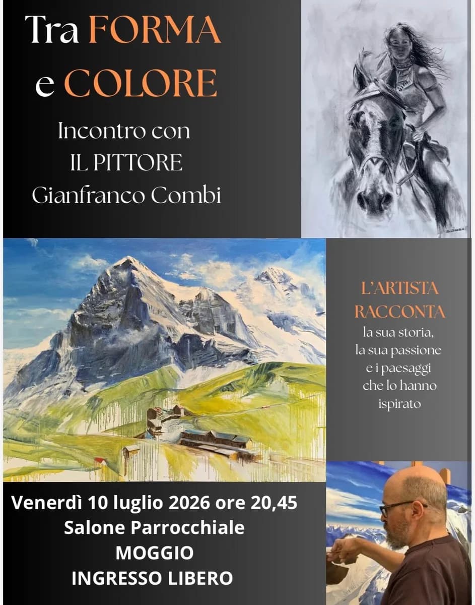 Tra Forma e Colore – Incontro con il pittore Gianfranco Combi