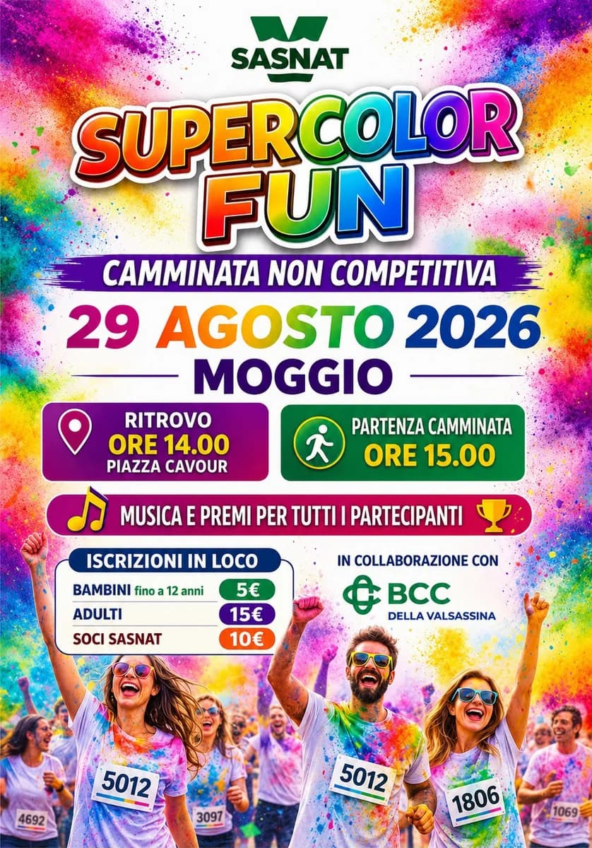 SuperColor Fun – Camminata non competitiva