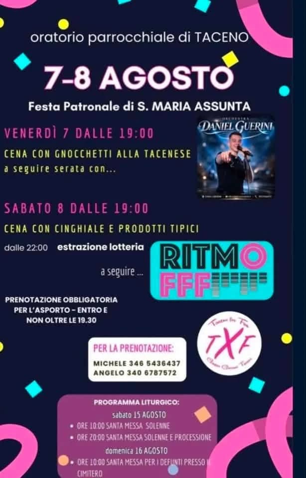 Festa Patronale di S. MARIA ASSUNTA