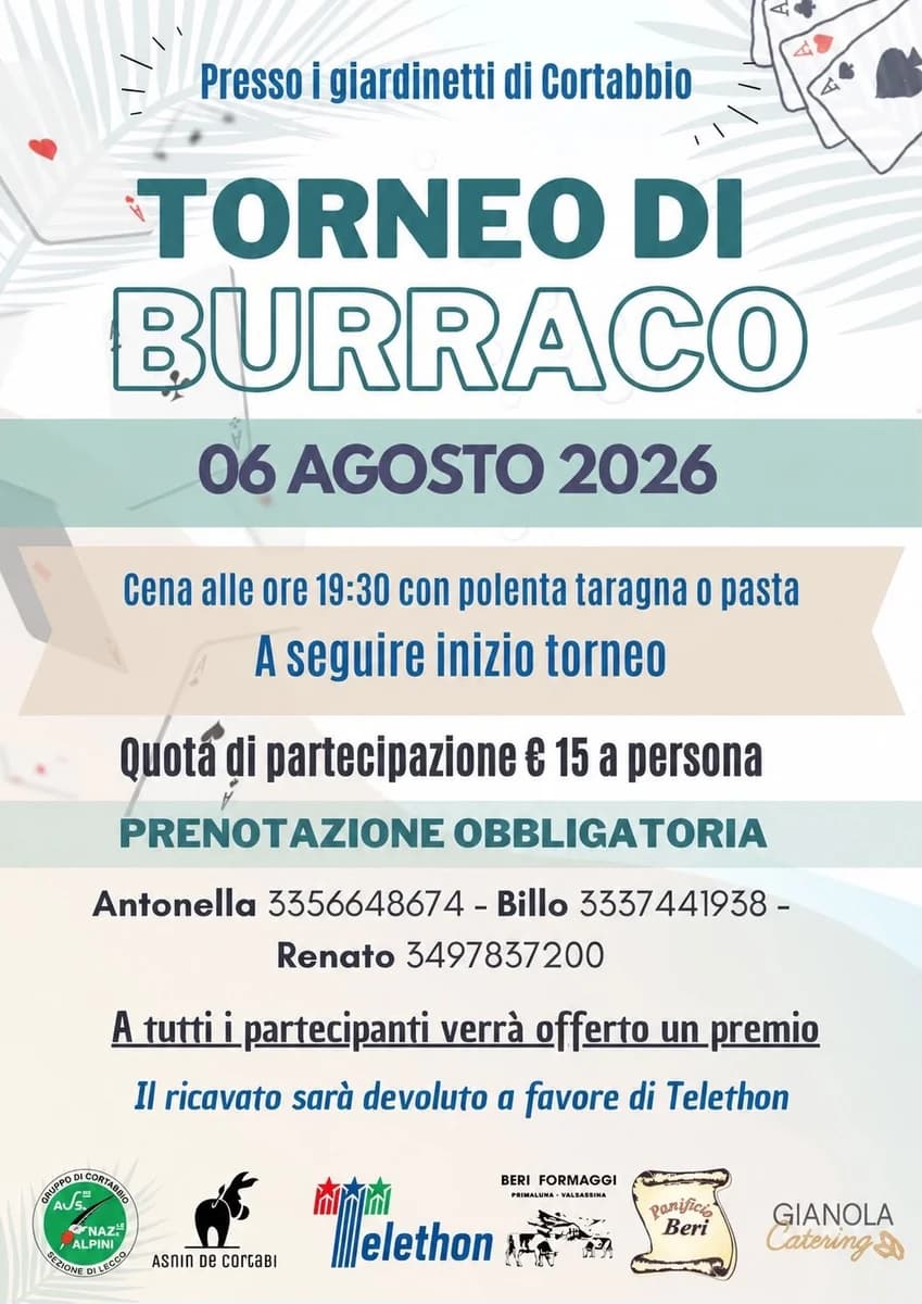 Torneo di Burraco