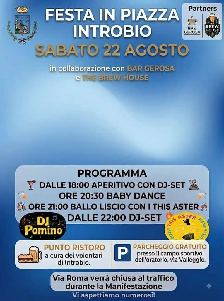 Festa in Piazza Introbio